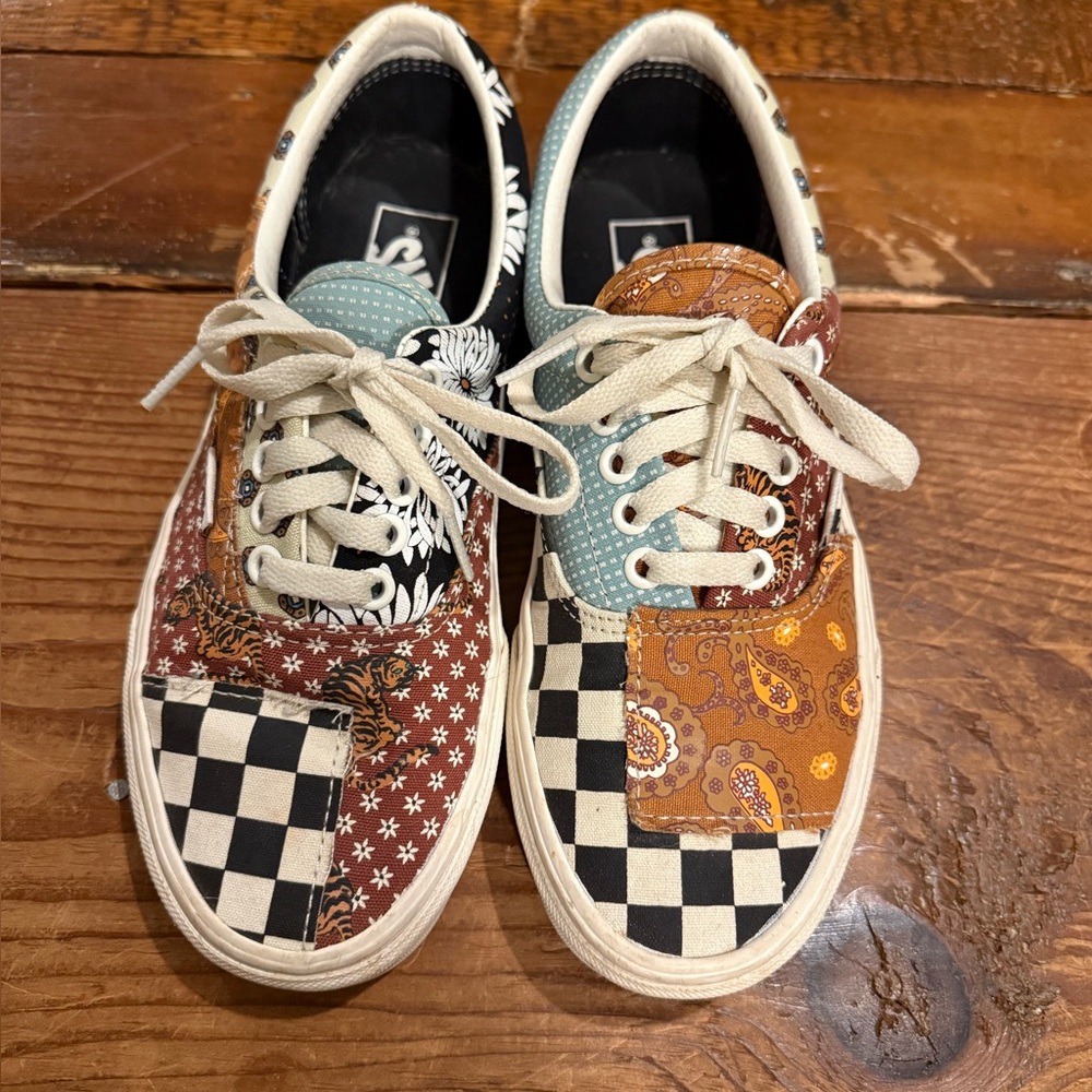 Vans Multicolor Patchwork Sneakers - image 1